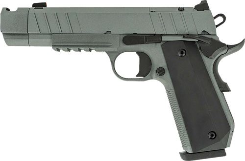 Tisas 1911 B9BA Nssf-C 9MM 4.25in Bull BBL 10RD Grey view 2