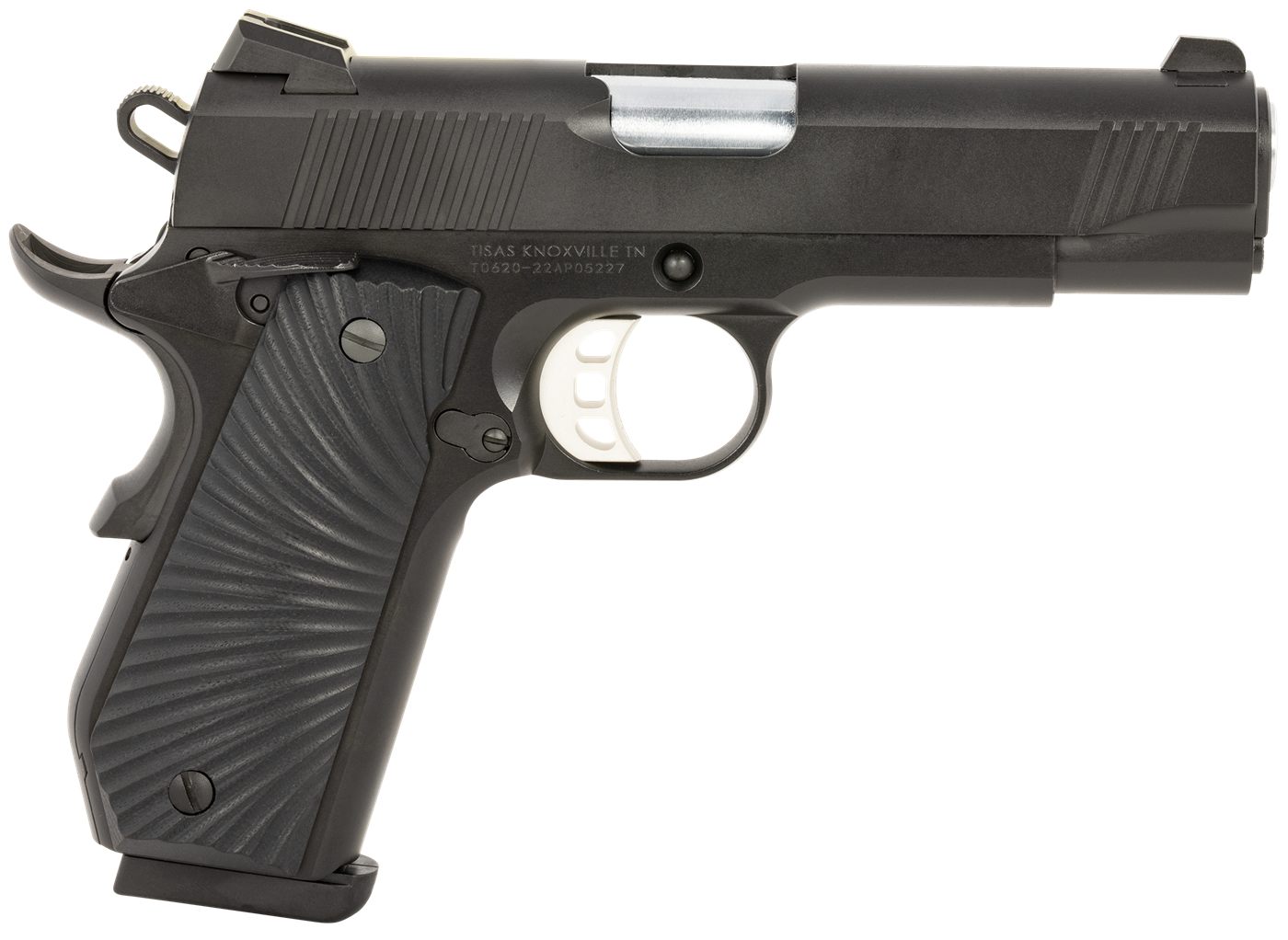 Tisas USA Arms 10100102 1911 Carry 45 ACP 8+1 4.25in Stainless Barrel, Blac