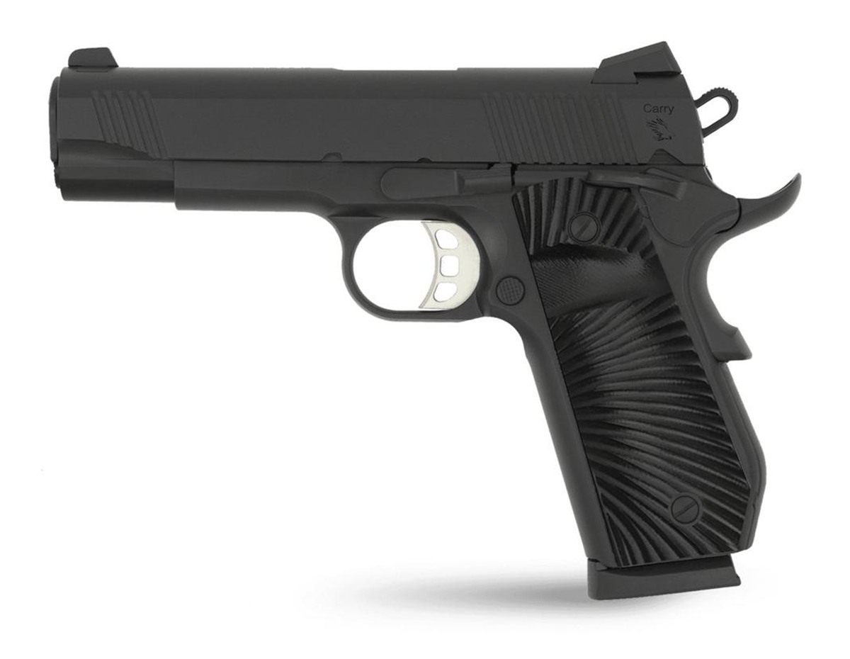 Tisas USA Arms 10100102 1911 Carry 45 ACP 8+1 4.25in Stainless Barrel, Blac view 5