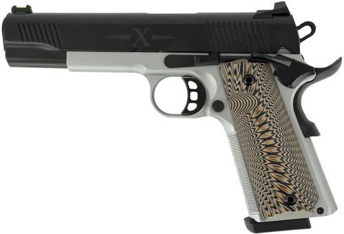Tisas USA 1911 D10 FO 10MM 5in BBL SS/Black 2-8RD Mags view 2