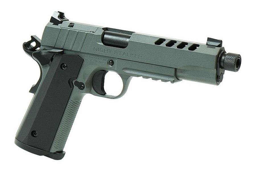 Tisas Arms 1911 Night Stalker SF Handgun 9mm Luger 9rd Magazine(2) 5in Thre view 4