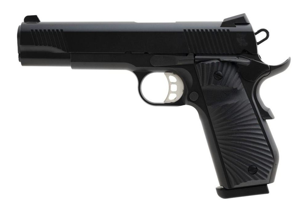 Tisas Arms 10100502 1911 Duty 45 ACP 8+1 5in Stainless Steel Barrel, Black view 3
