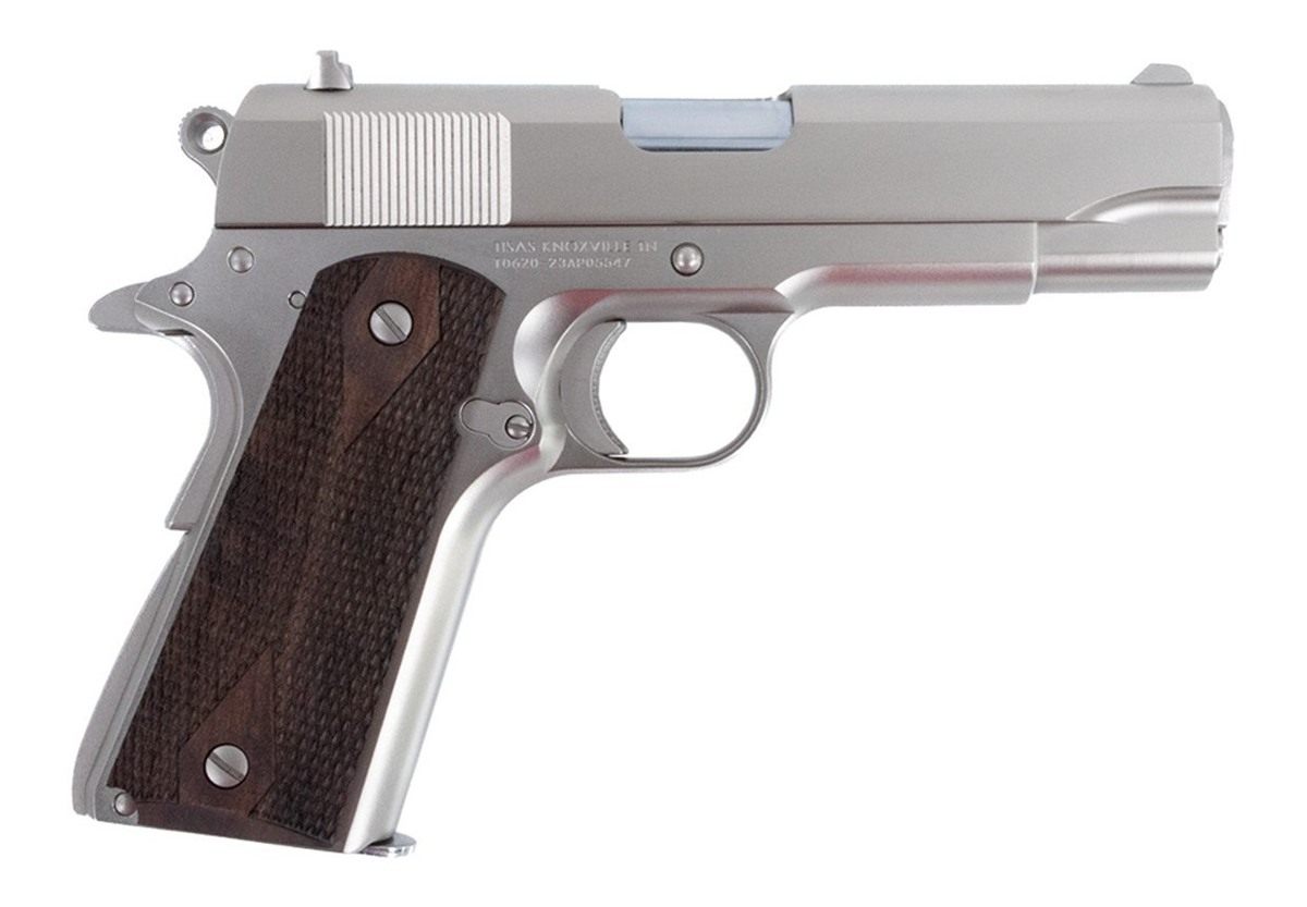 Tisas Arms 10100117 1911 A1 Tank Commander 9mm Luger 9+1 4.25in Stainless S