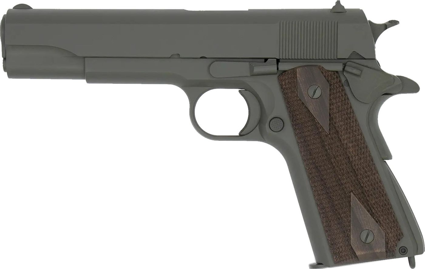 Tisas Arms 10100539 1911 A1 U.S. Army 45 ACP 7+1 5.02in Manganese Phosphate