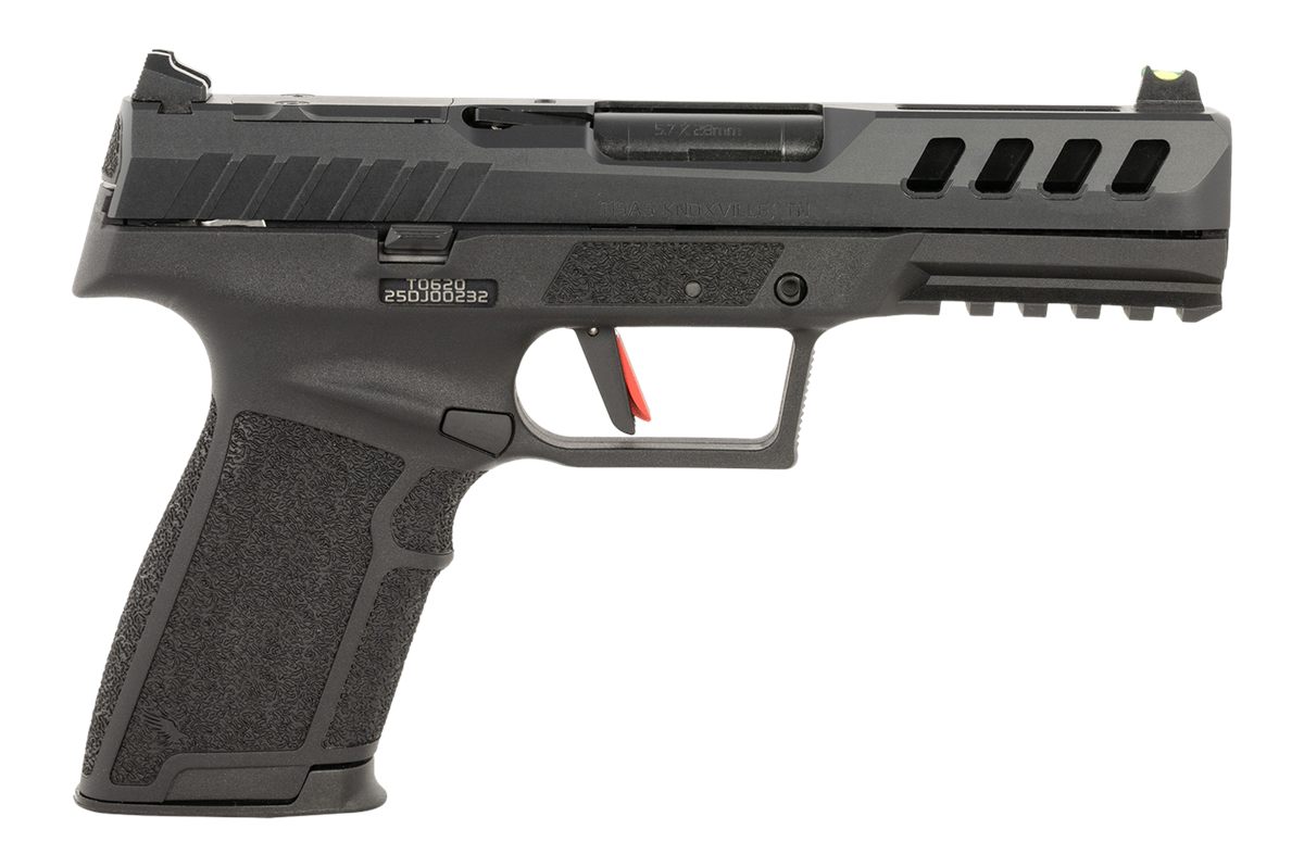 Tisas USA Arms 15200007 PX-5.7 5.7x28mm 20+1 4.70in Black QPQ Carbon Steel
