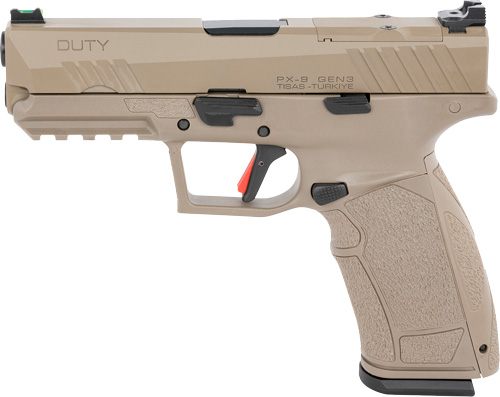 Tisas USA Arms 15000105 PX-9 Gen3 Duty 9mm Luger 20+1 4.12in Flat Dark Eart view 3