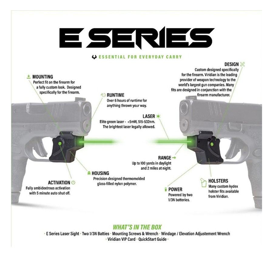 Viridian Green Lasers 9120026 Sight for Taurus G2C/G3/G3c/G2S/PT111/G2 E-Se view 8