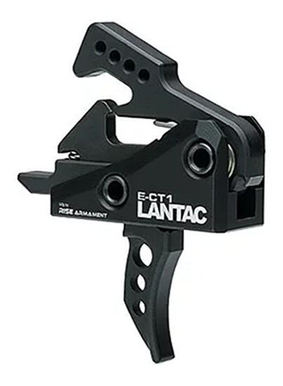 LanTac USA E-CT1 Single Stage Trigger 3.5 lb Curved Black