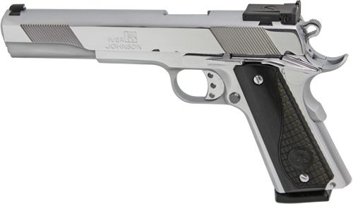 Iver Johnson Arms EAGLEXLC45 XL 45 ACP 8+1 6in Steel Barrel, Bright Chrome view 2