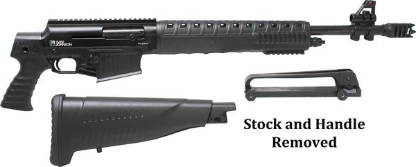 Iver Johnson Stryker 12GA 3in 20in 5RD Black Synthetic view 2