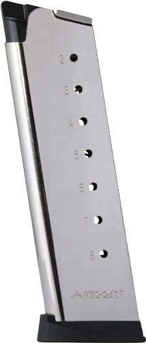 IVER JOHNSON MAGAZINE 1911 45ACP 8RD NICKEL FITS GOVT