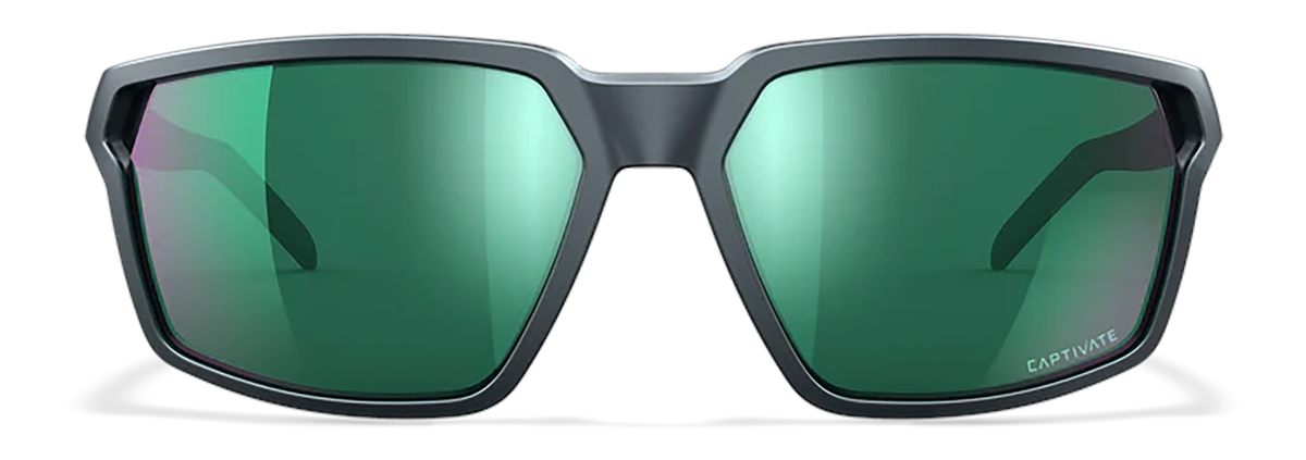 Wiley X AC6SRA07 Sierra M/L Green Mirror Lens Polycarbonate Matte Graphite