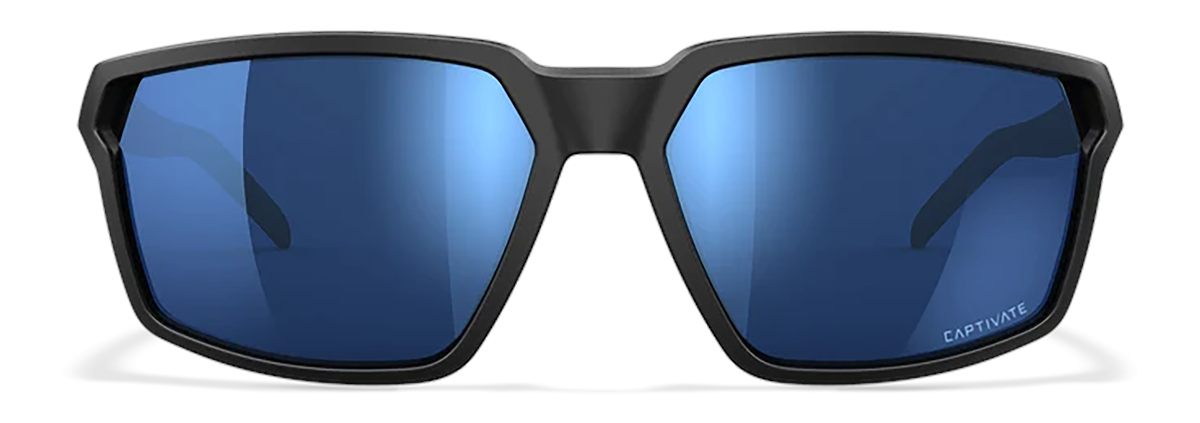 Wiley X AC6SRA09 Sierra M/L Blue Mirror Lens Polycarbonate Matte Black