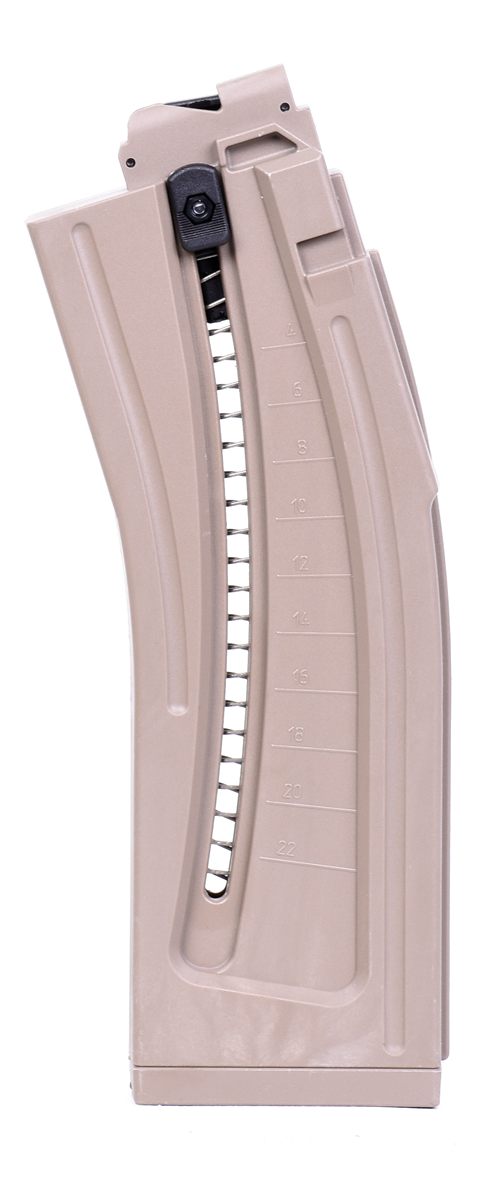 BLS Supply Mauser Rimfire 4150020 M-15 22rd 22 LR Tan Polymer