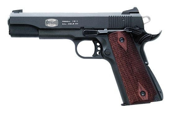 BLS Supply Mauser Rimfire 4110602 1911 22 LR 10+1 5in Black Steel Barrel, S view 2