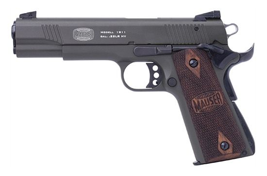 Blue Line Solutions Mauser 1911 22lr 10-shot Walnut Grips Threaded Bbl Odg