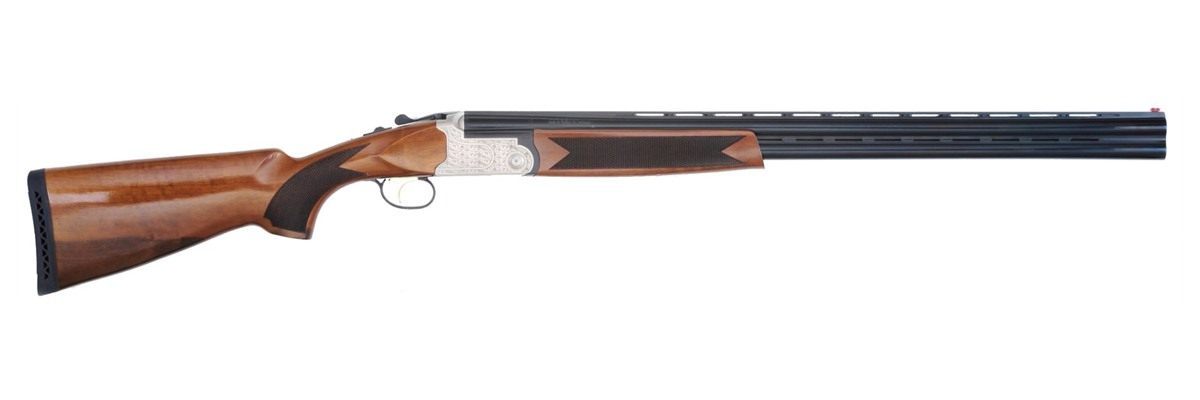 TriStar Arms 30129 Setter S/T 12 Gauge 3in 2rd 28in Black Vent Rib Chrome-L