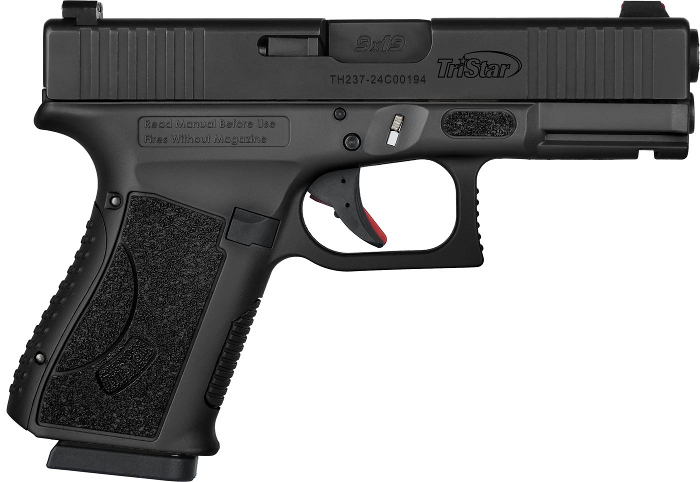 TriStar 85760 Apoc 9mm Luger 15+1 4.02in Black Steel Barrel, Cerakote Serra