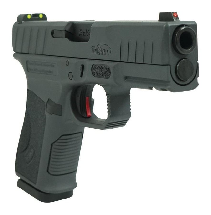 Tristar 85764 Apoc 9mm Luger 15+1 4.02in Black Steel Barrel, Sniper Gray Ce view 3