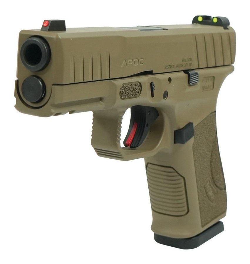 TriStar 85772 Apoc 9mm Luger 15+1 4.02in Black Steel Barrel, Flat Dark Eart view 2
