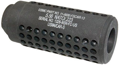 Guntec USA AR15 Fake Suppressor SOCOM MINI 1/2X28 TPI Black