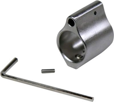 Guntec USA LOW Profile GAS Block .750 DIA Stainless Steel
