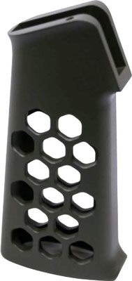 Guntec USA AIRLITE Skeletonized Pistol Grip Honeycomb BLK view 2