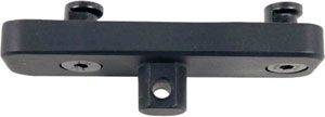 Guntec USA Bipod Adapter Aluminum Keymod Black