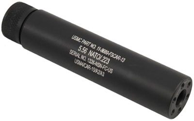 Guntec USA AR15 Slip Over Fake Suppressor Black