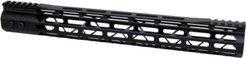 Guntec USA Ultra Light Handguard 15in M-LOK Black