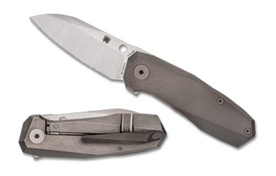 SPYDERCO TECHNO 3 TITANIUM GRY