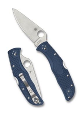 Spyderco Endela Ltwt CPM 3.41in Blue
