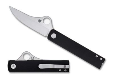 Spyderco Essenza Alum 3.19in Black