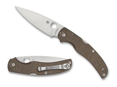 Spyderco Native Chief 4.08in BRN Cnvs