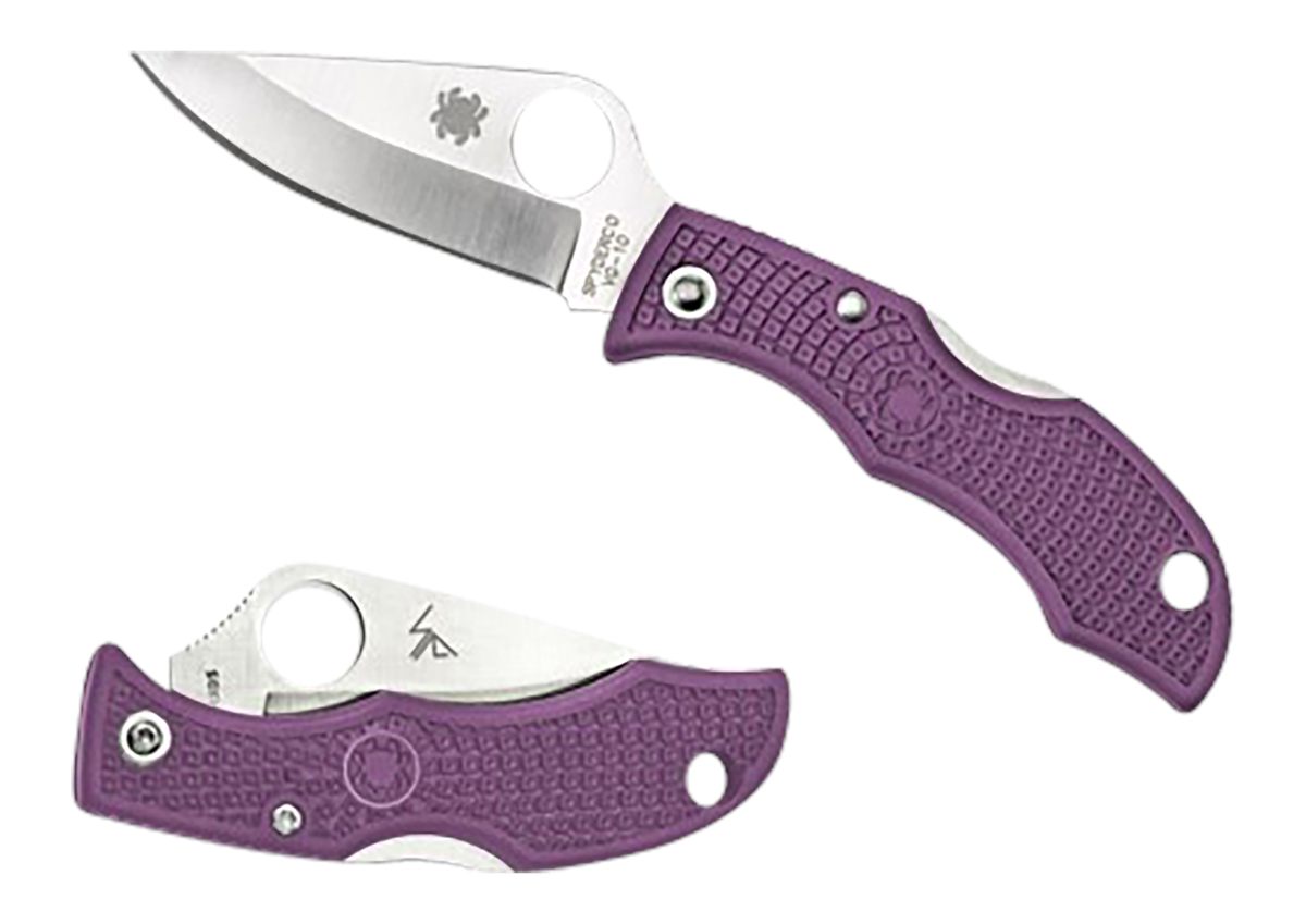 Spyderco LPRP3 Ladybug 3 Salt 1.94in Folding Plain Stonewashed H2 Steel Bla