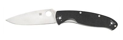 Spyderco C142GP Resilience 4.20in Folding Drop Point Plain 8 Cr13 MoV SS Bl