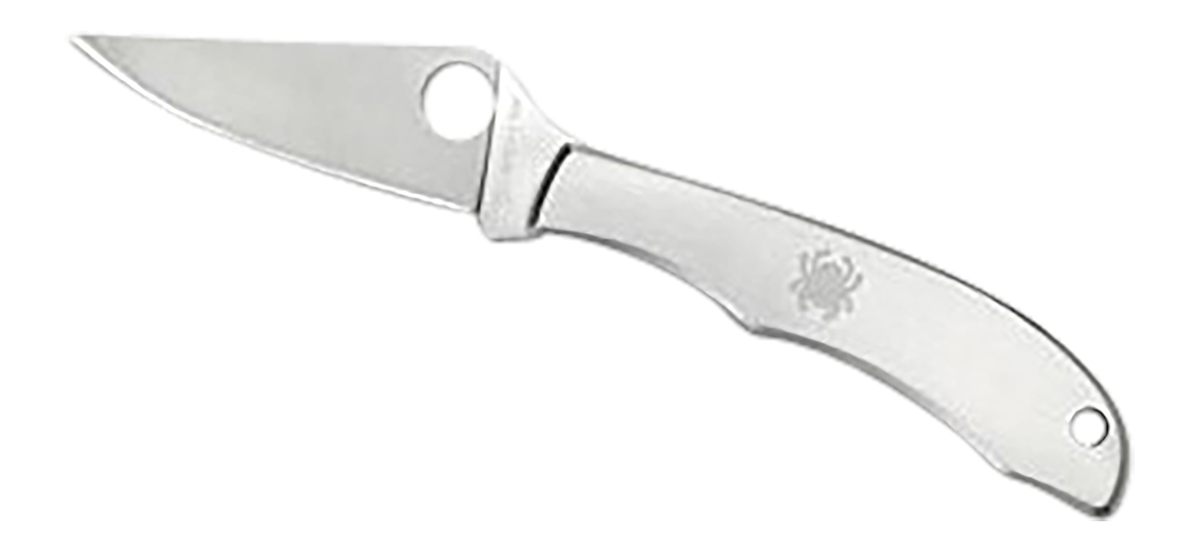 Spyderco C137P Honeybee 1.63in Folding Plain Satin 3 Cr13 MoV SS Blade/ Sta