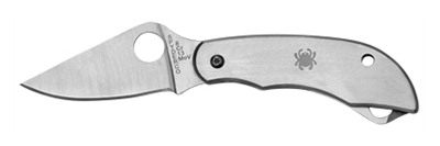 Spyderco C175P Clipitool Silver Stainless Steel Folding 8 Cr13 MoV SS 4.57i