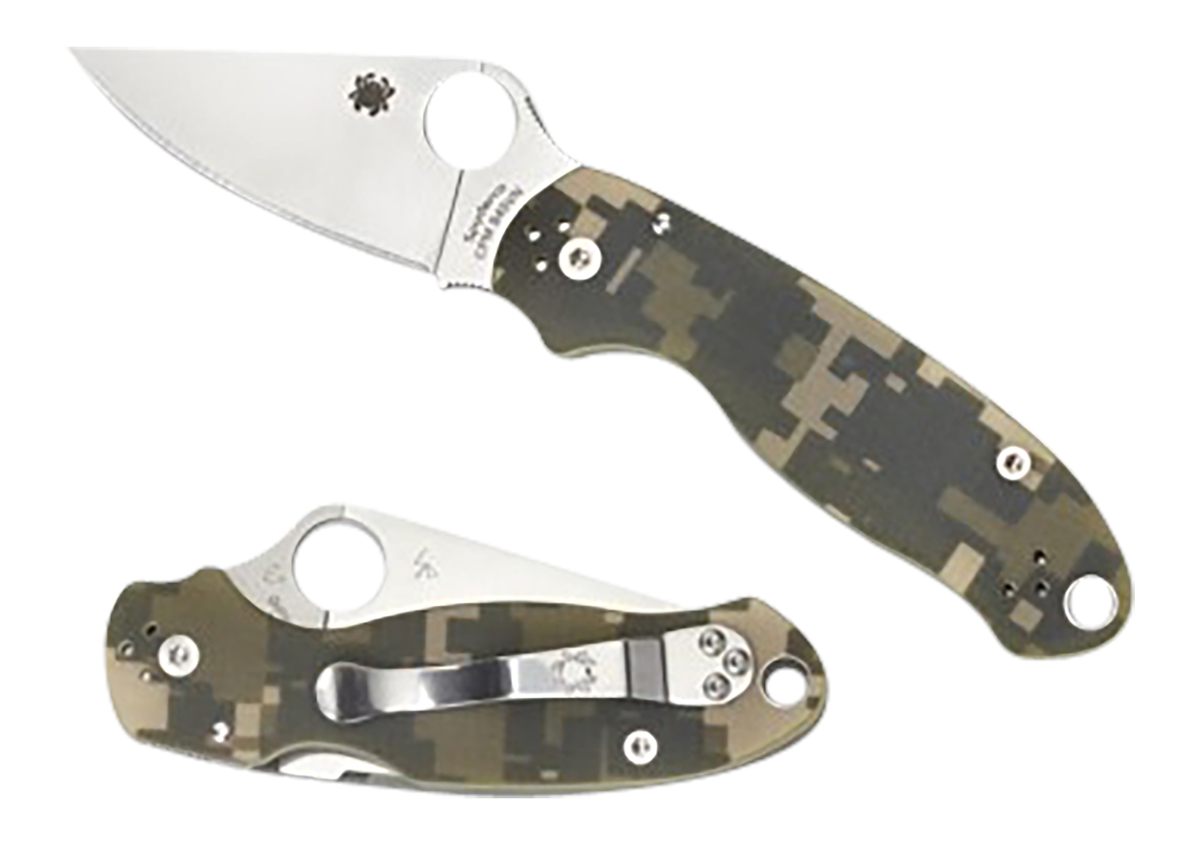 Spyderco C223GPCMO Para 3 2.95in Folding Plain Black DLC CPM S45VN SS Blade