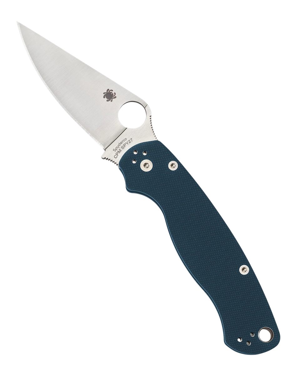 Spyderco C81GPCBL2 Para Mltry 2 Cobalt G-10 CPM