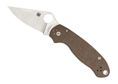 SPYDERCO PARA 3 CRU WEAR BRN MCRTA