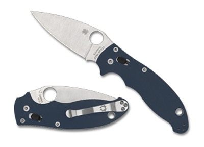 Spyderco MANIX2 G-10 3.37in Blue