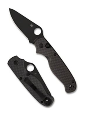 Spyderco Buttonup CF PE 3.27in BLK