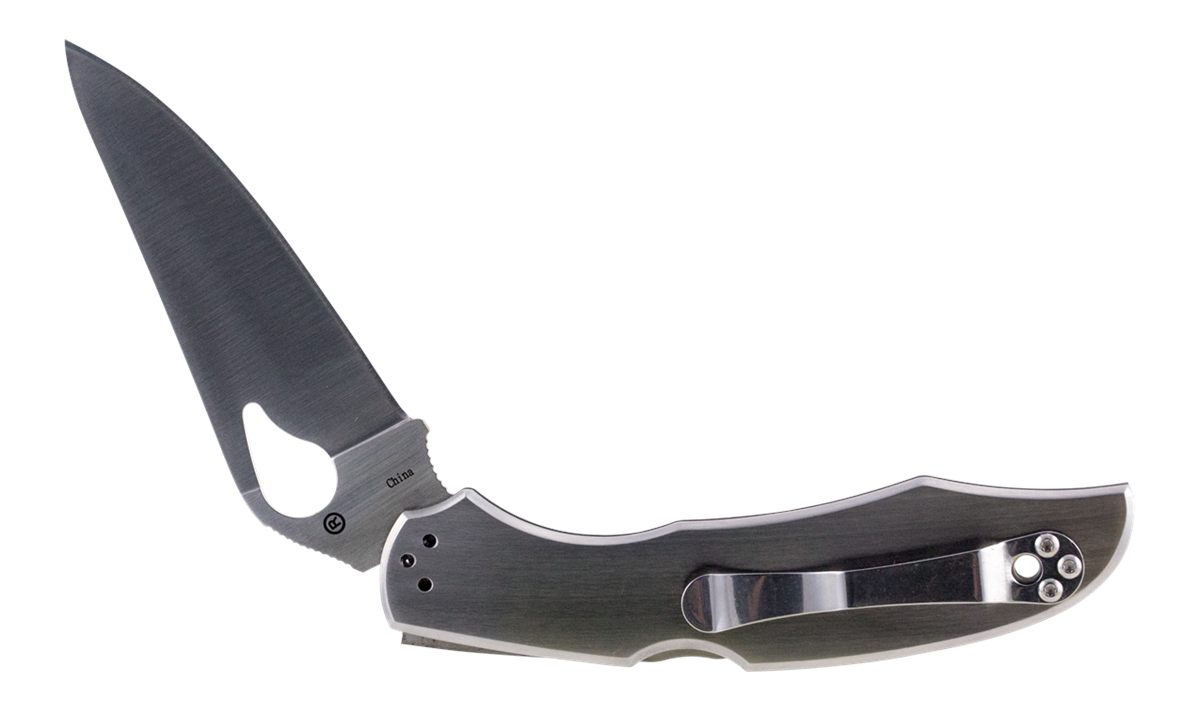 Spyderco BY03P2 Byrd Cara 2 3.75in Folding Spear Point Plain 8 Cr13 MoV SS