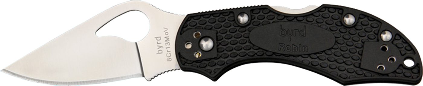 Spyderco BY10PBK2 Byrd Robin 2 Lightweight 2.43in Folding Drop Point Plain
