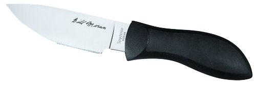 Spyderco FB02P Moran 3.88in Fixed Drop Point Plain Satin VG-10 SS Blade/Bla