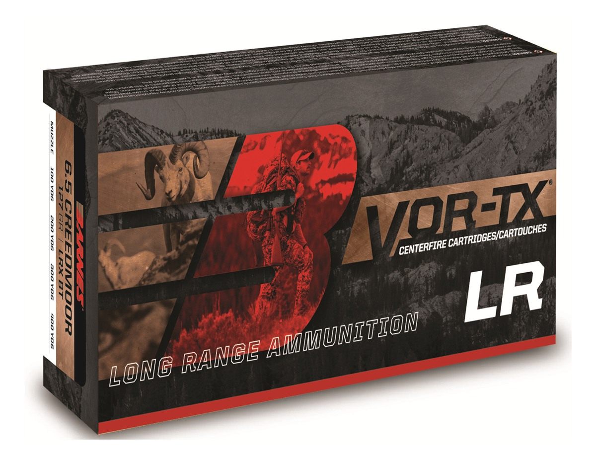 Barnes Bullets VOR-TX Long Range Rifle Ammunition 7mm PRC 160gr LRX 3050 fp view 2