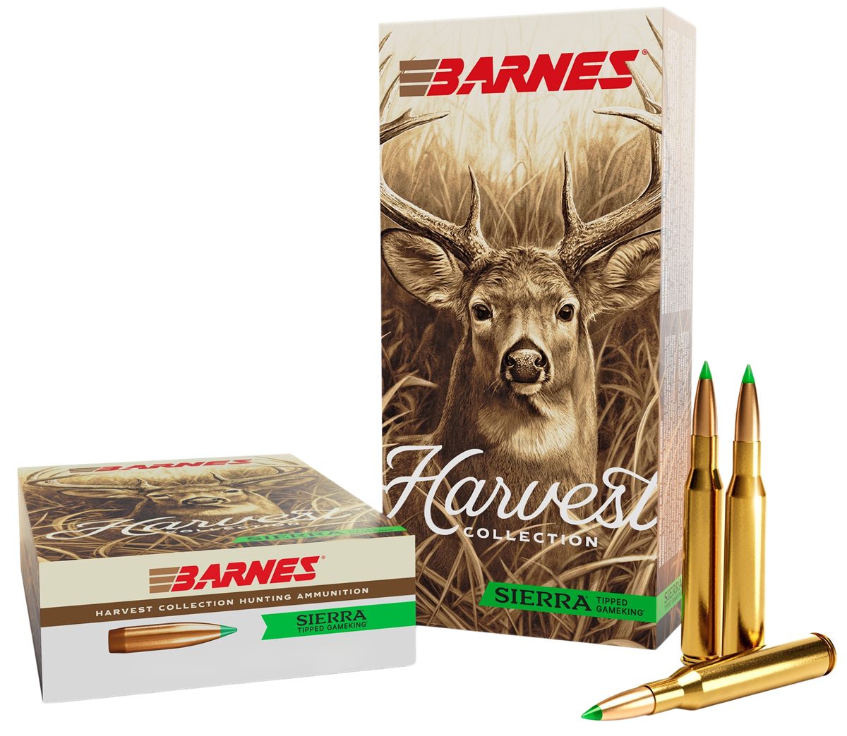 Barnes Bullets 32475 Harvest 6mmARC 100gr Sierra Tipped GameKing 20 Per Box