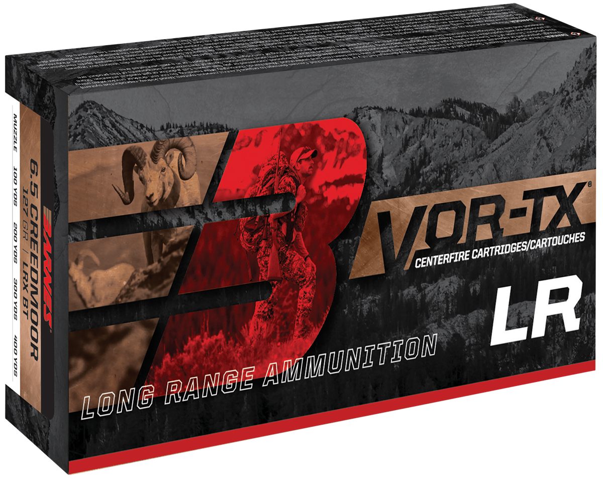 Barnes VOR-TX Long Range Rifle Ammunition .338 Rem Ultra Mag 250 gr LRX-BT