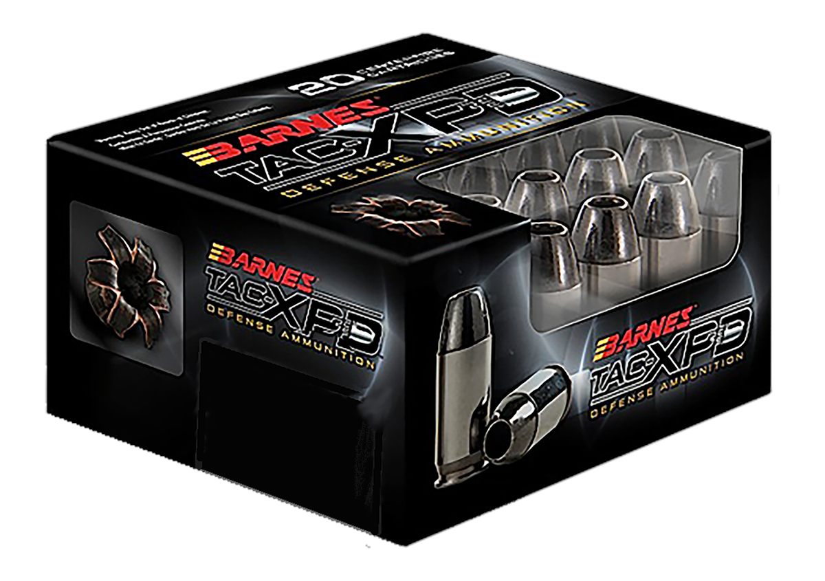 Barnes TAC-XPD Defense Handgun Ammunition .380 ACP 80 gr 990 fps 20/ct